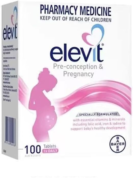Elevit TAB with Iodine 100s Standard Shipping